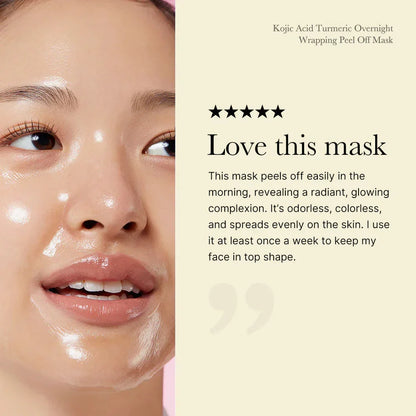 Kojic Acid Tumeric Night Wrapping Mask