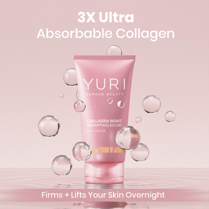 (#1 Best Seller) Collagen Night Wrapping Mask
