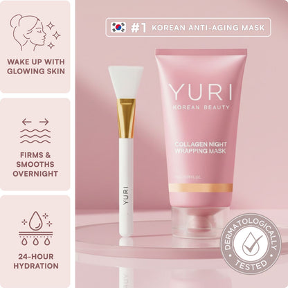 (#1 Best Seller) Collagen Night Wrapping Mask